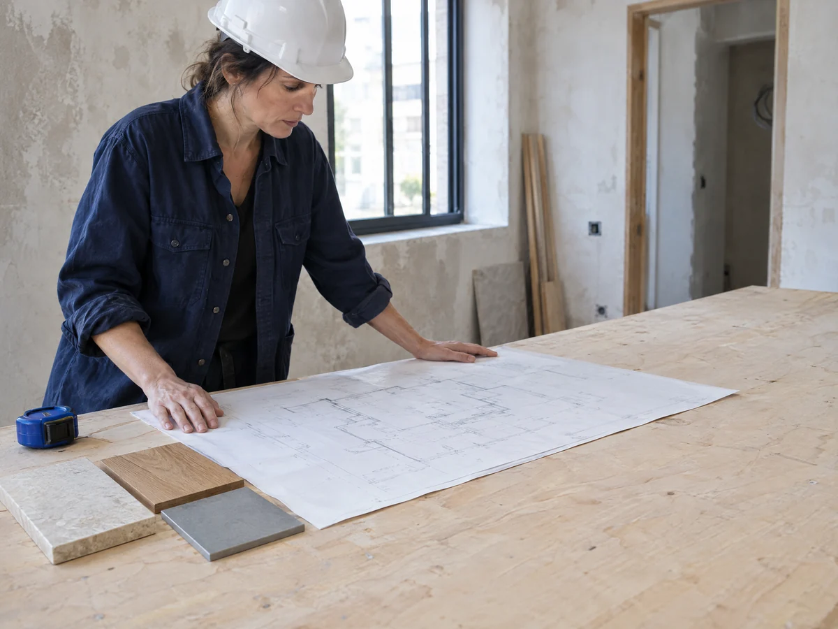 Escena editorial de Construcción y reformas